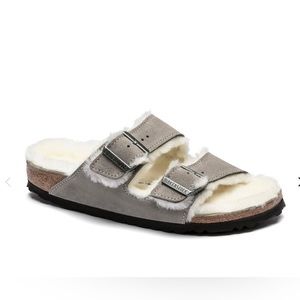 LIKE NEW BIRKENSTOCK ARIZONA SHEARLING SANDAL